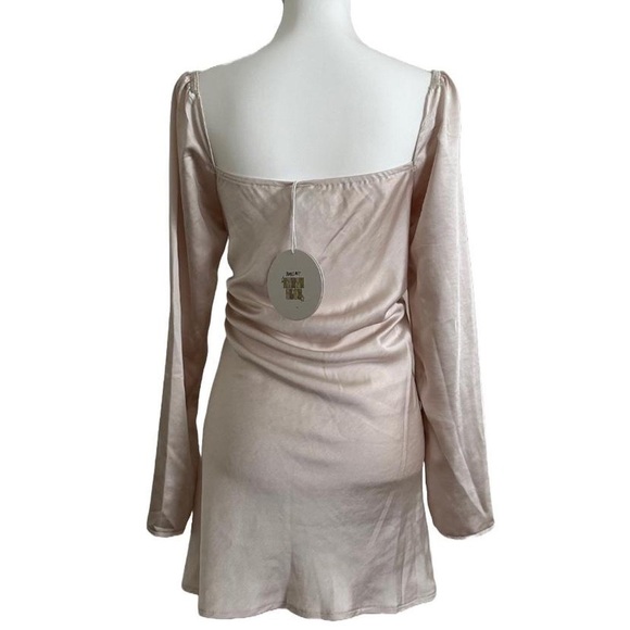 ⭐️PRINCESS POLLY - STAR POWER MINI DRESS IN CHAMPAGNE⭐️ - Picture 3 of 6